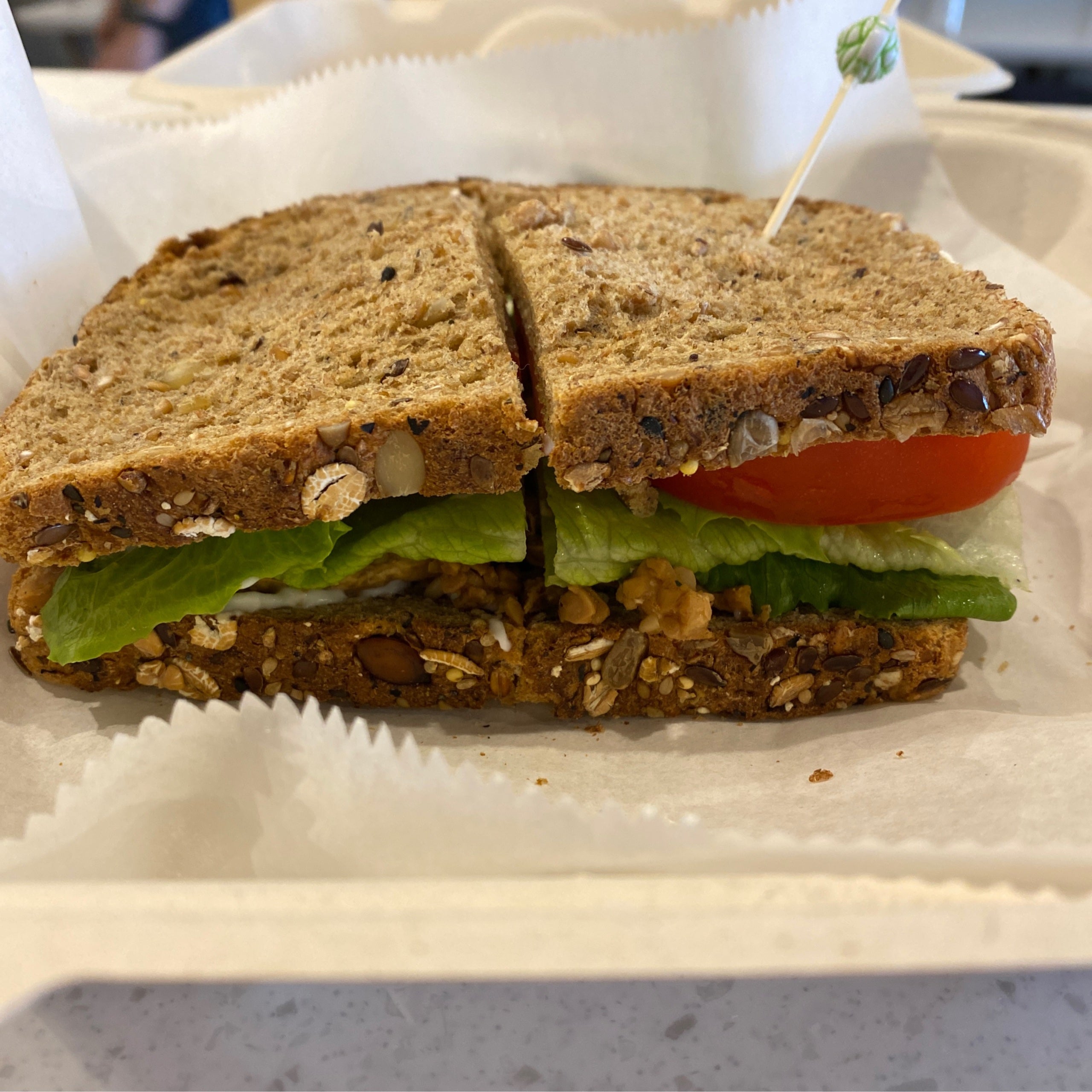 BLT Sandwich/Wrap Birch Cafe Cleveland Vegan Cafe & Catering